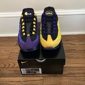 Lebron air max 95 lakers NRG